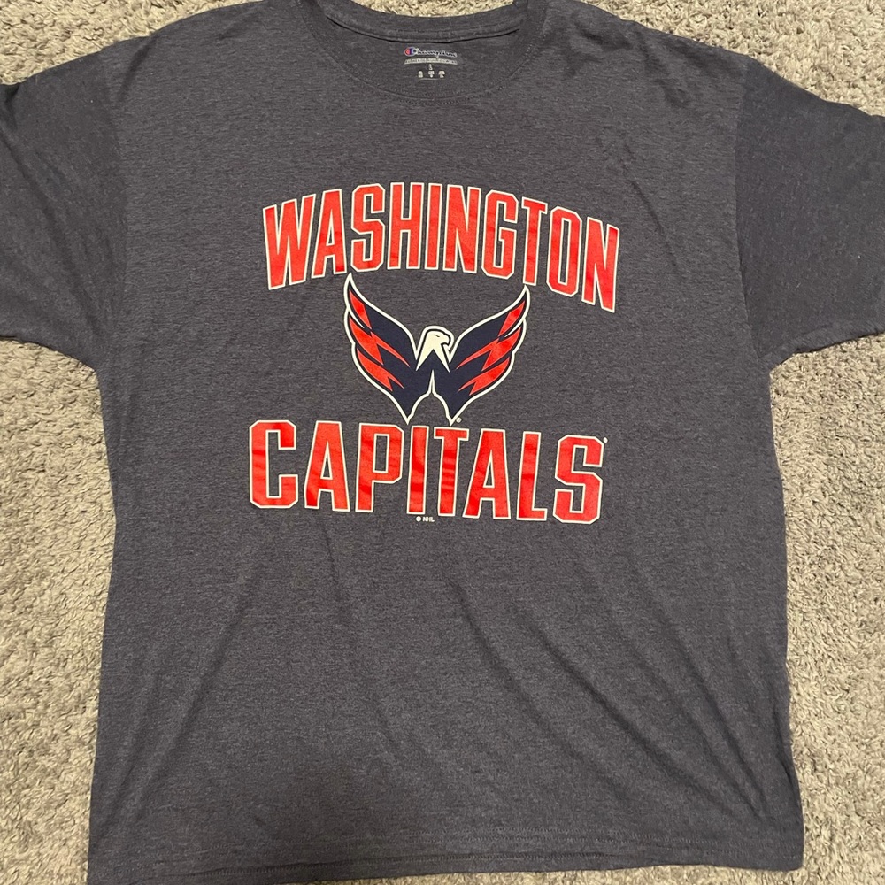 Washington Capitals Tee Size Mens Large